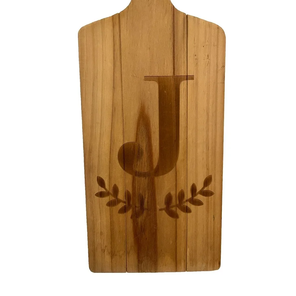 Cutting Board With Letter 